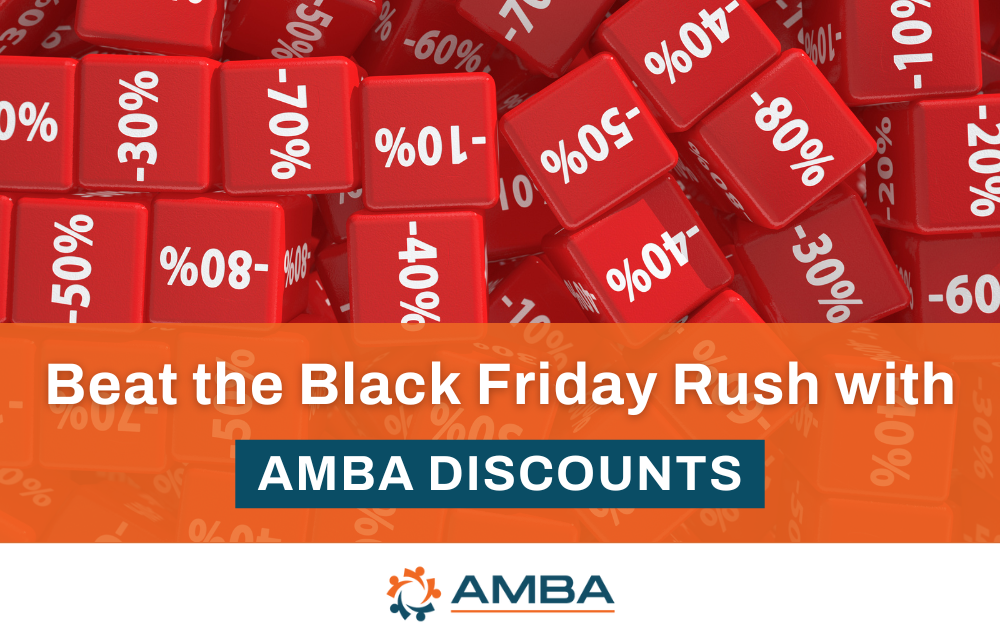 Get Big Savings on Great Gifts with Help from Your Friends at AMBA